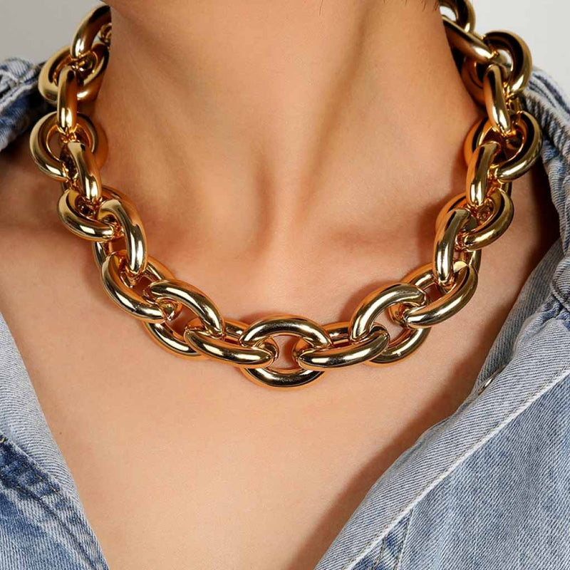 Big Chain Fashion Necklace