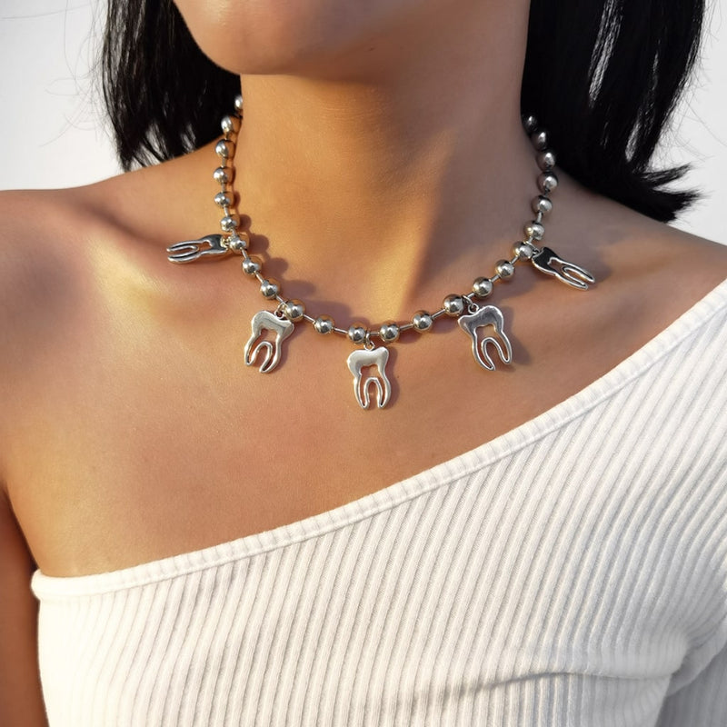 Tooth Choker Necklace