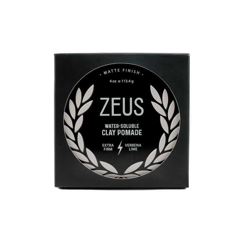 Zeus Natural Verbena Lime Extra-Firm Clay Pomade