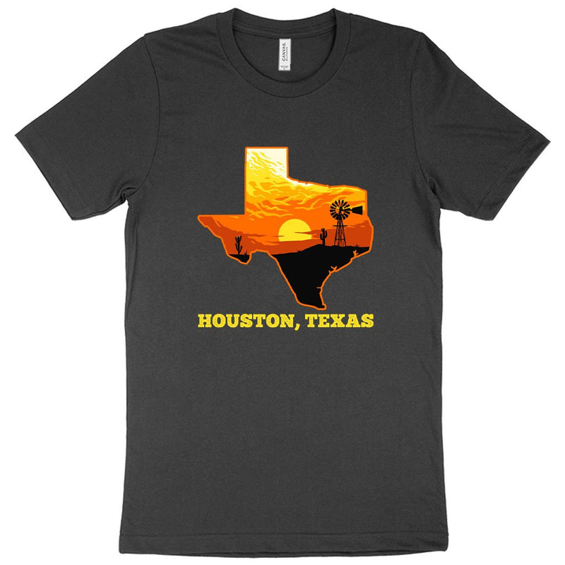 Houston Texas T-Shirt - Cool Houston T-Shirts