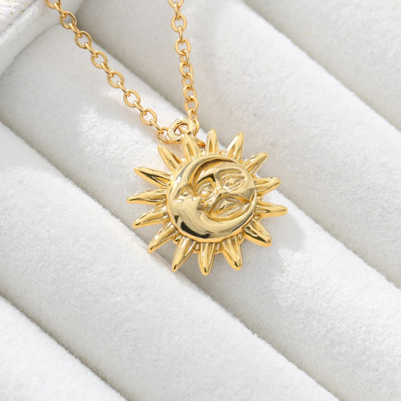Sun Pendant Necklace