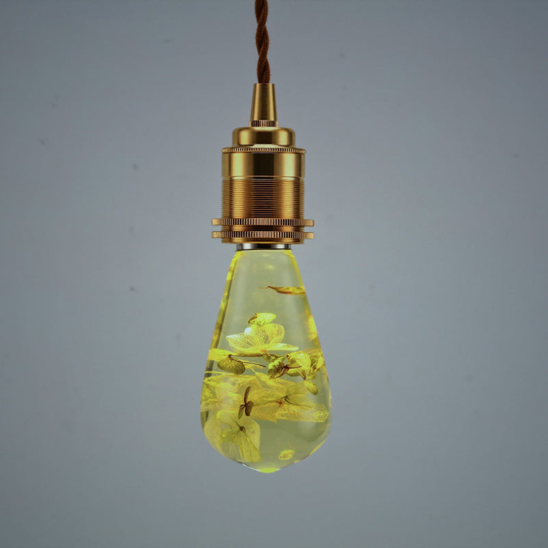 White Hydrangea LED Bulb