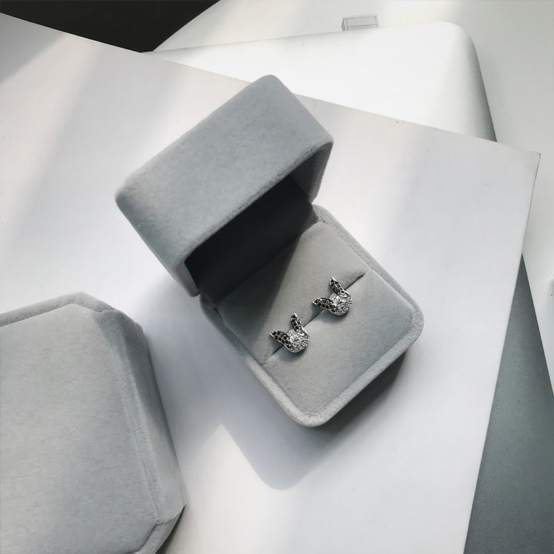 Gray Flannel Jewelry Gift Box