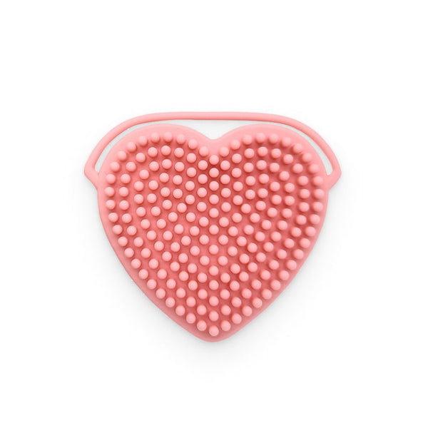 Heart-Shaped Cleansing Brush