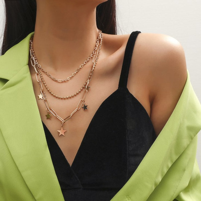 Fashion Triple Necklace