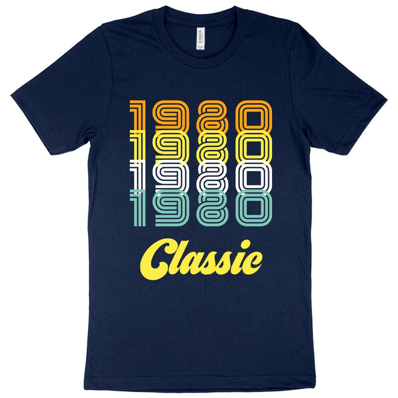 1980 Classic T-Shirt - 1980 T-Shirt - 80s Tee Shirt