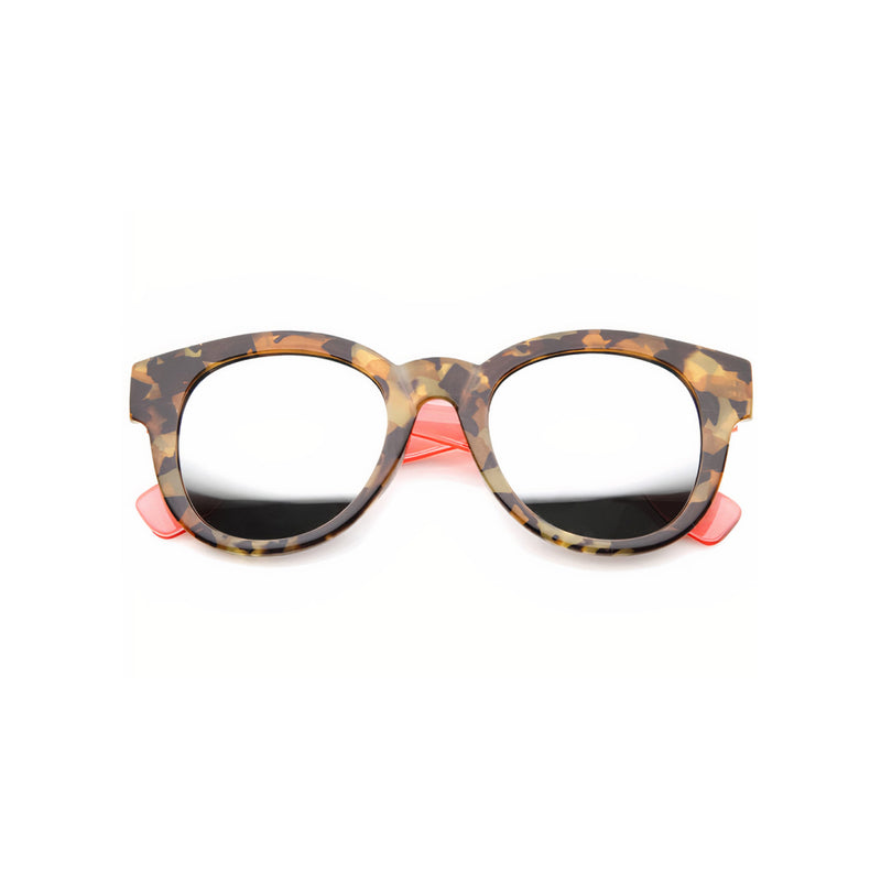 Marble Print Mirrored Glasses