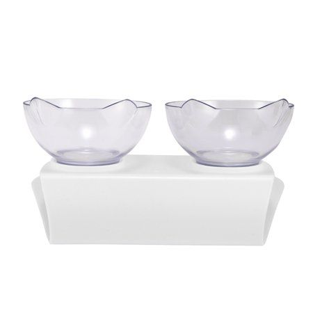 Non-Slip Cat Bowls with Raised Stand