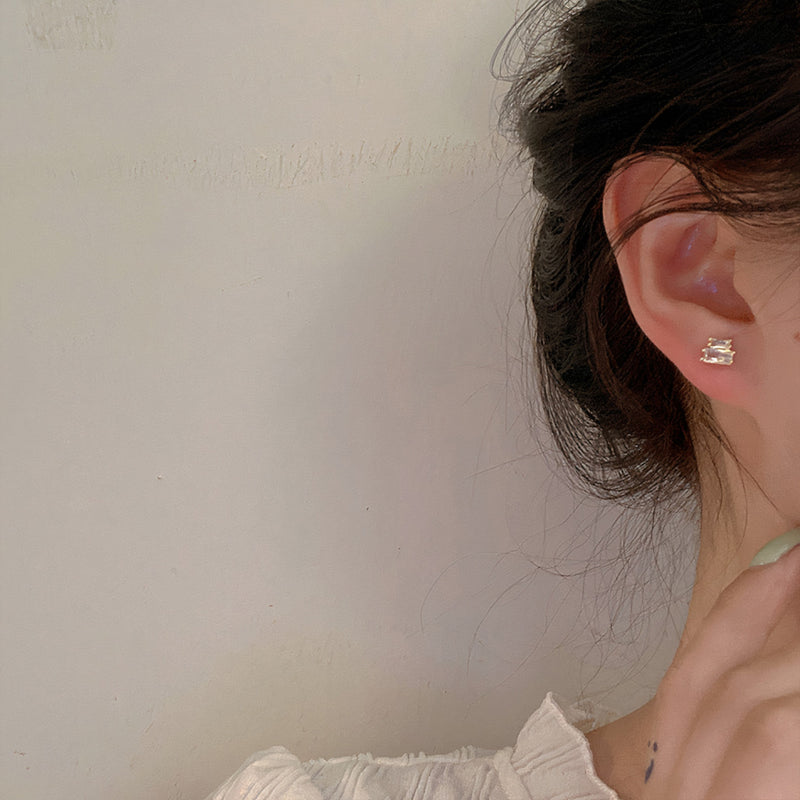 Asymmetric Stud Earrings