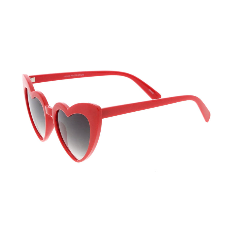 Red & Lavender Heart Sunglasses