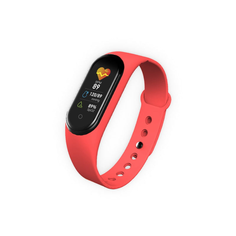 Red Fitness Tracker