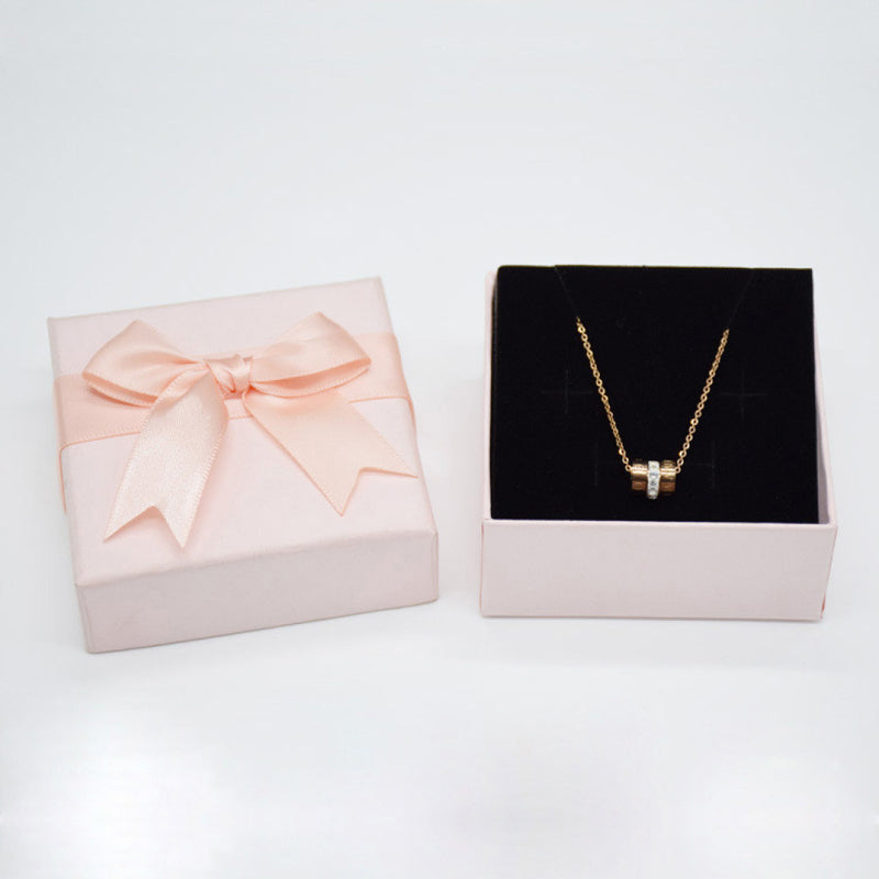 Pink Ribbon Jewelry Box