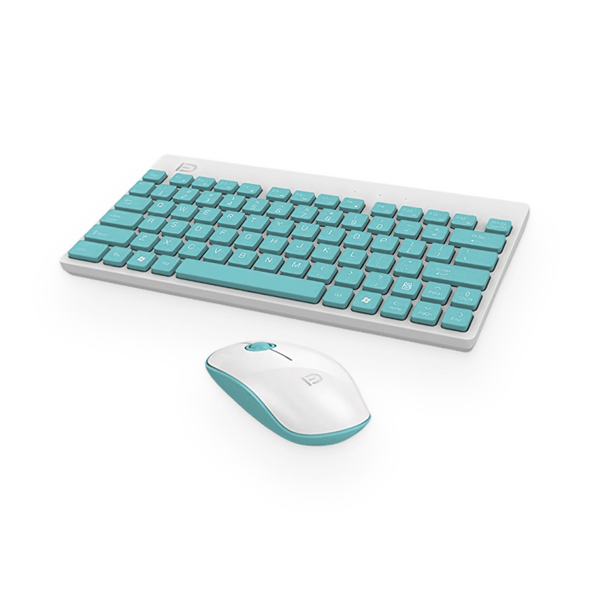Mint Green Keyboard & Mouse Set