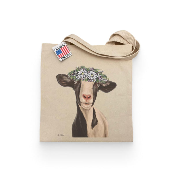 Goat 'Luna' Tote Bag