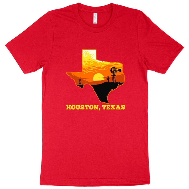 Houston Texas T-Shirt - Cool Houston T-Shirts