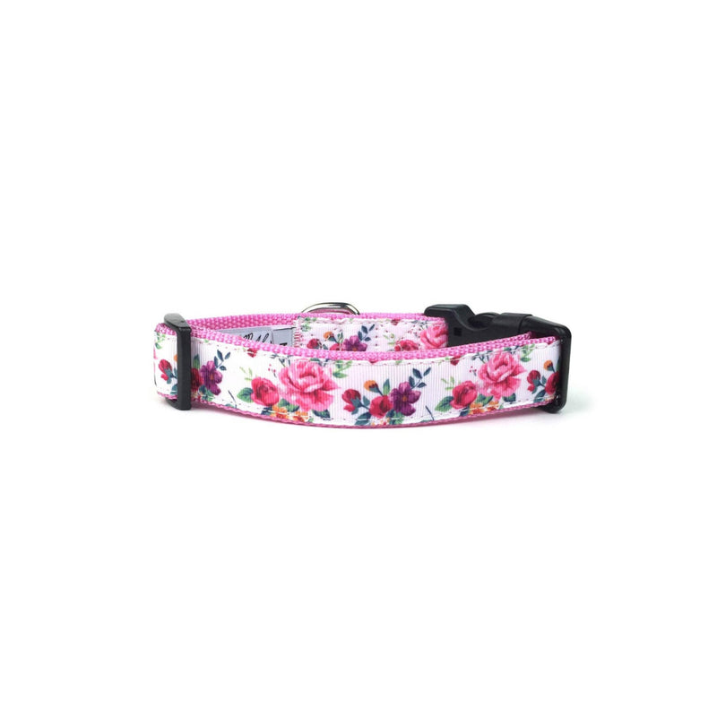Rose Floral Dog Collar
